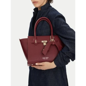 Torebka Nine West CEO-Chelsea-Charm-II-LX10185 Bordowy