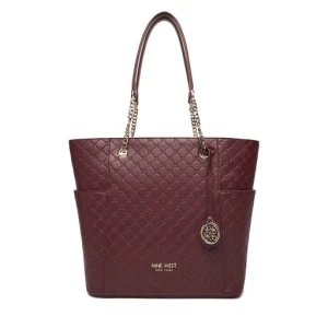 Torebka Nine West CEO-NEBRASKA-LDA8208A Bordowy