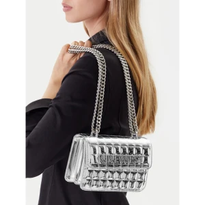 Torebka Nine West EO-Glamercy-Grace-LX10060 Srebrny