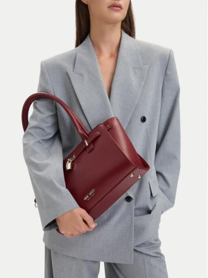 Torebka Nine West EO-GOLDEN FRAME-LDA9424 Bordowy