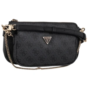 Zdjęcie produktu Torebka Noelle II Dbl Pouch Crossbody HWBG96 72710 Coal Logo (GU758-a) Guess