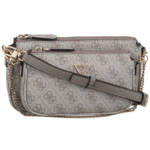 Zdjęcie produktu Torebka Noelle II Dbl Pouch Crossbody HWBG96 72710 Dark Taupe Logo (GU758-c) Guess