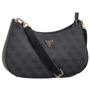 Zdjęcie produktu Torebka Noelle II Top Zip Shoulder Bag HWBG96 71280 Coal Logo (GU773-a) Guess