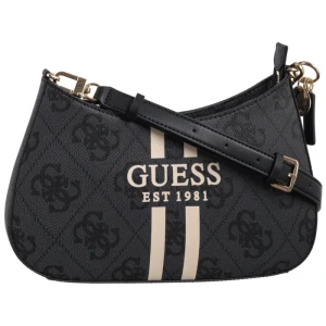 Zdjęcie produktu Torebka Noelle II Top Zip Shoulder Bag HWOS96 72180 Coal Logo (GU771-a) Guess