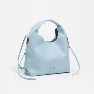 Torebka Paper mała skóra błękitna BIMBA Y LOLA SKY BLUE