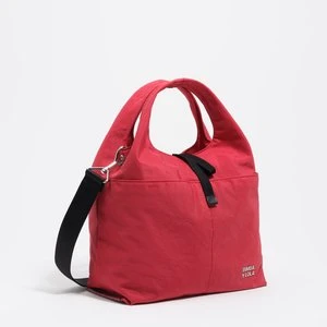 Torebka Paper średnia nylon czerwona BIMBA Y LOLA