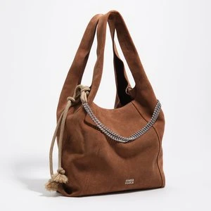 Torebka Paper średnia skóra kasztanowa BIMBA Y LOLA