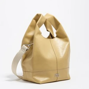 Torebka Paper średnia skóra orzech laskowy BIMBA Y LOLA