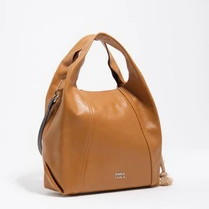 Torebka Paper średnia skóra toffi BIMBA Y LOLA