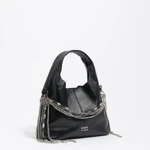 Torebka Party Paper małą skóra czarna BIMBA Y LOLA