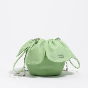 Torebka Pétalo skóra pastelowa zieleń BIMBA Y LOLA PASTEL GREEN