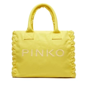 Torebka Pinko Beach Shopping PE 24 PLTT 100782 A1WQ Żółty