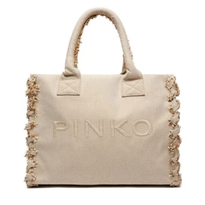 Torebka Pinko Beach Shopping PE 24 PLTT 100782 A1X1 Beżowy