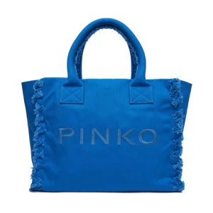 Torebka PINKO Beach Shopping PE 25 PLTT 100782 A1WQ Niebieski