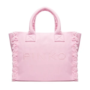 Torebka PINKO Beach Shopping PE 25 PLTT 100782 A1WQ Różowy