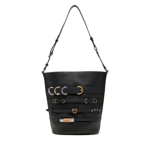 Torebka PINKO Belts Bucket PE 25 PLTT 104366 A26K Czarny