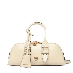 Torebka PINKO Bowling Bag Baguette AI 25-26 105334 A2VW Écru