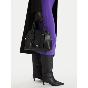 Torebka PINKO Bowling Bag Medium AI 25-26 PLTT 105906 A0QO Czarny