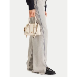 Torebka PINKO Bowling Bag Zip Mini AI 25-26 PLTT 105333 A0QO Écru