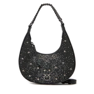 Torebka PINKO Brioche Hobo Mini AI 24-25 PLTT 101433 A20F Czarny