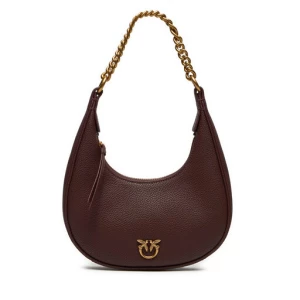 Torebka PINKO Brioche Hobo Mini AI 24-25 PLTT 101433 A29Q Bordowy