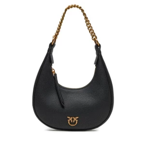 Torebka PINKO Brioche Hobo Mini AI 24-25 PLTT 101433 A29Q Czarny