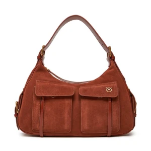 Torebka PINKO Cargo Bag Maxi PE 25 PLTT 104507 A29N Brązowy