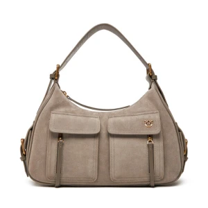 Torebka PINKO Cargo Bag Maxi PE 25 PLTT 104507 A29N Szary