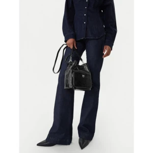 Torebka PINKO Cargo Bucket Vitello Al 25-26 PLTT 105112 A2JC Czarny
