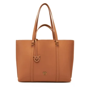 Torebka PINKO Carrie Shopper Big AI 24-25 PLTT 102832 A1LF Beżowy