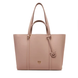 Torebka PINKO Carrie Shopper Big AI 24-25 PLTT 102832 A1LF Różowy