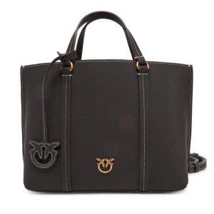 Torebka PINKO Carrie Shopper Classic AI 24-25 PLTT 102833 Brązowy
