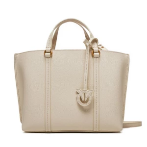 Torebka Pinko Carrie Shopper Classic PE 24 PLTT 102833 A1LF Écru