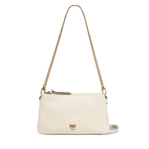 Torebka PINKO Double Mini Al 25-26 PLTT 105359 A0QO Biały