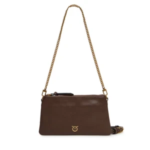 Torebka PINKO Double Mini Al 25-26 PLTT 105359 A0QO Brązowy