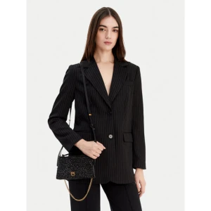 Torebka PINKO Double Mini Pelle Ai 25-26 PLTT 105359 A2WF Czarny