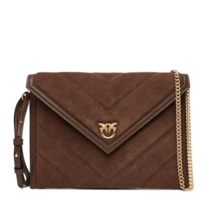 Torebka PINKO Flat Purse Handle AI 25-26 PCPL 104820 A2JH Brązowy