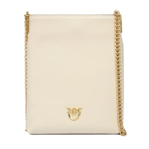 Torebka PINKO Flat Satchel AI 25-26 PCPL 105352 A0QO Écru