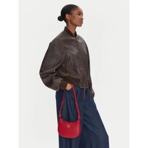 Torebka PINKO Half Moon Baby AI 24-25 PLTT 103538 A0F1 Czerwony