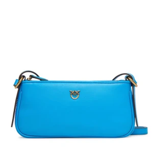 Torebka PINKO Half Moon Baguette Mini AI 25-26 PLTT 105069 A0QO Niebieski