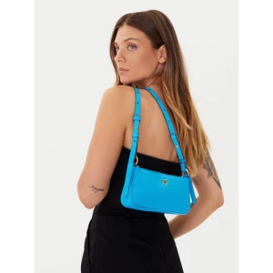 Torebka PINKO Half Moon Baguette Mini AI 25-26 PLTT 105069 A0QO Niebieski