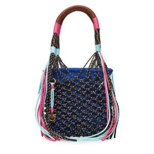 Torebka PINKO Hand Pouch ClassicPE 25 PLTT 04616 A2E0 Granatowy