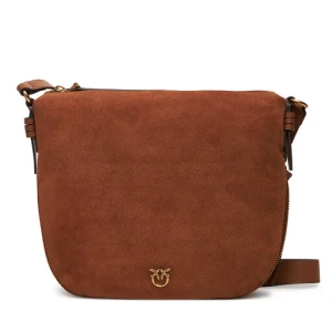 Torebka PINKO Hobo Zip Around Classic Al 25-26 PLTT 105113 A2JH Brązowy