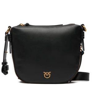 Torebka PINKO Hobo Zip Around Mini Ai 25-26 PLTT 105332 A0QO Czarny