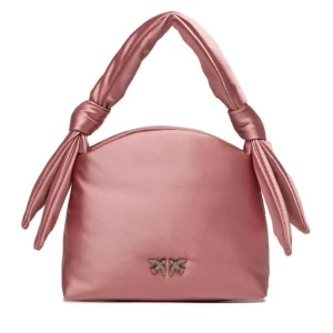 Torebka Pinko Knots Mini Pouch Satin PE 24 PLTT 102770 A1KA Różowy