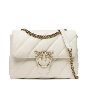 Torebka PINKO Love Big Puff Cl. PE 23 PLTT 100037 A0F2 Écru