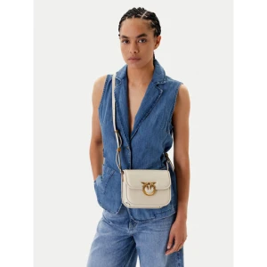 Torebka PINKO Love Box Bag Fl Mini 104297 A26L Écru