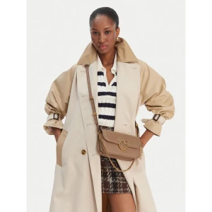 Torebka PINKO Love Box Baguette Al 25-26 PLTT 105083 A26L Brązowy