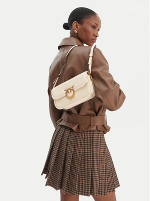 Torebka PINKO Love Box Baguette Al 25-26 PLTT 105083 A26L Kremowy