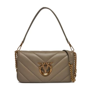 Torebka Pinko Love Click Baguette Mini AI 23-24 PLTT 100068 A136 Beżowy